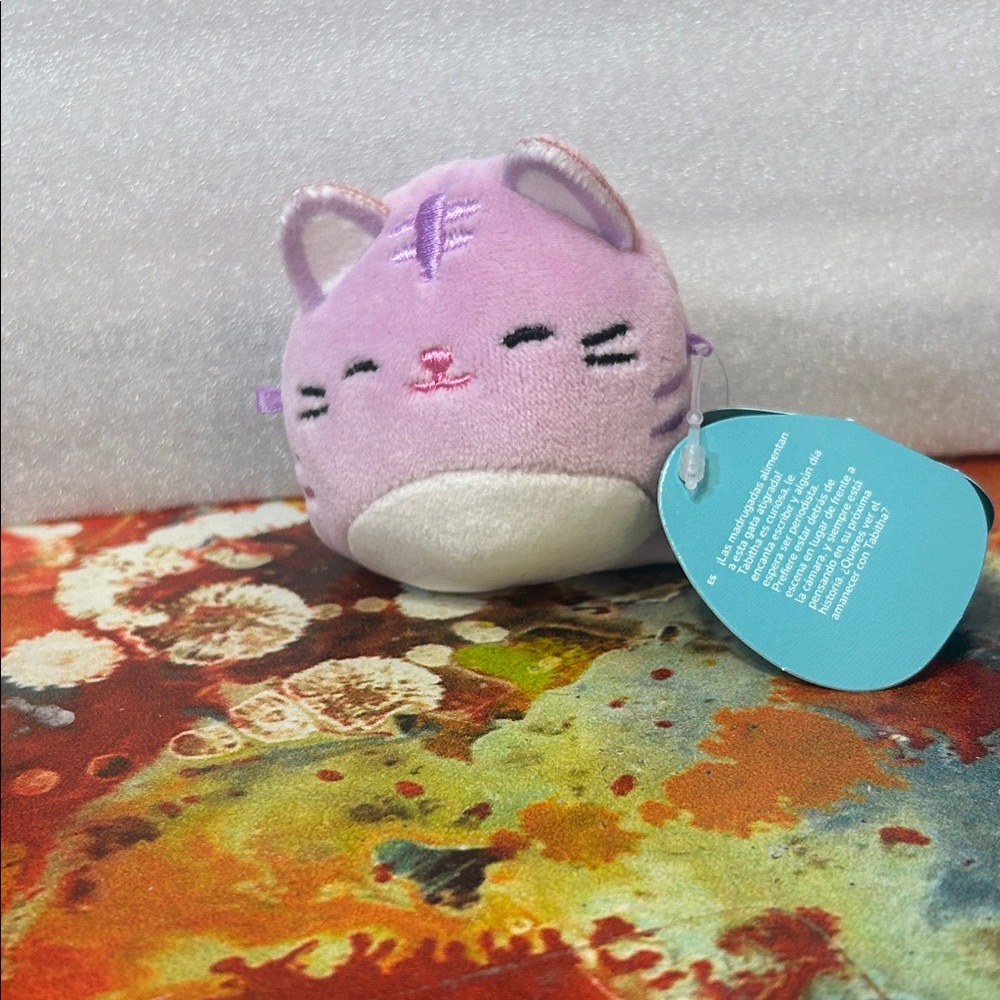 Squishmallows Micromallows Tabitha the Purple Cat MM2 #26